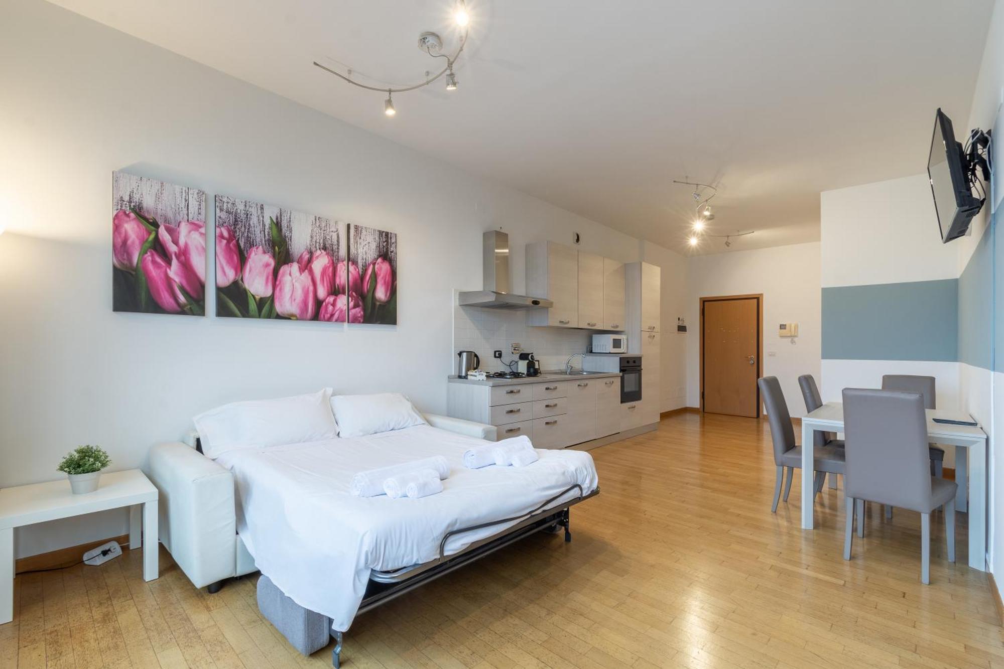 4 Star Family & Friends Apt - Self Check-In Bologna Exteriör bild
